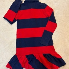 ラルフローレン　子供服　キッズ　ワンピース　長袖ポロシャツの画像