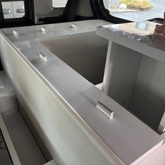 三面鏡 引き出し付きドレッサーの画像