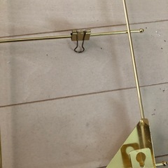 IKEA ボードクリップ　ゴールド　1600円→500円の画像