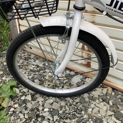 【まだ乗れます！】JIEBEIER　折りたたみ自転車　　の画像