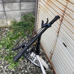 【まだ乗れます！】JIEBEIER　折りたたみ自転車　　の画像