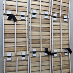 すのこ　シングル用＋シングル用半分の画像