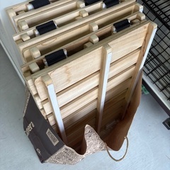 すのこ　シングル用＋シングル用半分の画像