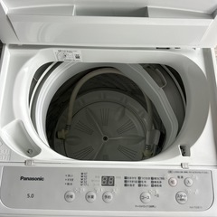 【引取】Panasonic NA-F50B15 2022年製の画像