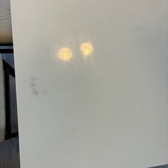 ダイニングテーブル　椅子二脚セットの画像