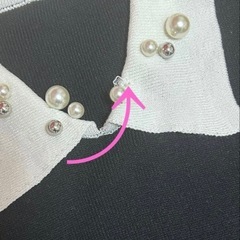 タグ付き レディース 襟付きトップスの画像