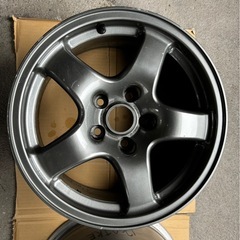 32GTR純正アルミ2本の画像