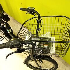 ☆リヤチャイルドシート付☆YAMAHA / ヤマハ 電動アシスト自転車 20インチ 変速あり PAS Kiss SP【ユーズドユーズ名古屋天白店】JY10-1の画像