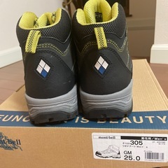 mont-bell 登山靴　フットウェア　ワオナブーツの画像