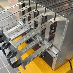 串焼き電気グリル、羊肉串焼きの画像