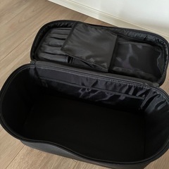 お取引中)無印良品　ナイロンメイクボックス　Lの画像