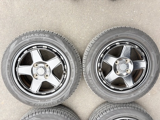 軽サイズ　タイヤ付きアルミホイール