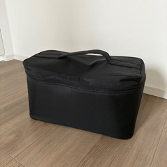 お取引中)無印良品　ナイロンメイクボックス　Lの画像