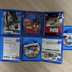 PS4 ゲームソフト 5本セットの画像