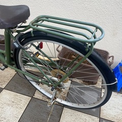26インチ自転車　前輪パンクの画像