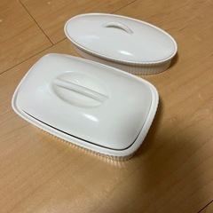 KITCHEN HOUSE Blanche バター・ジャムケースの画像