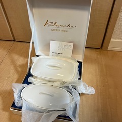 KITCHEN HOUSE Blanche バター・ジャムケースの画像