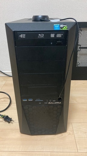 ガレリア　デスクトップパソコン　不動