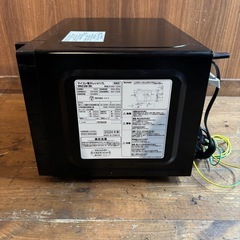 ニトリ BN20M BK 電子レンジ ブラック 2024年製 中古品 動作確認済みの画像