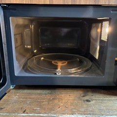 ニトリ BN20M BK 電子レンジ ブラック 2024年製 中古品 動作確認済みの画像