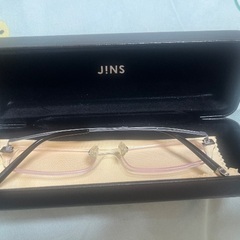 💫 メガネ　近視　乱視　メガネの市場　JINS 度入り ケース付の画像