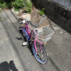 18インチ子ども自転車の画像
