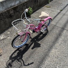 18インチ子ども自転車の画像
