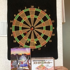 パズル　プラモ　ダーツセットの画像