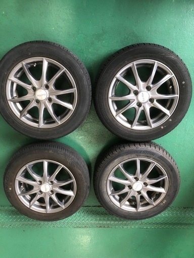 14インチアルミホイール4本155/65R14