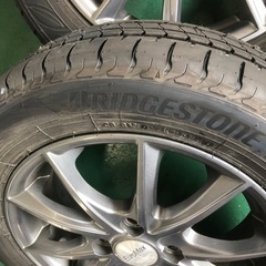 14インチアルミホイール4本155/65R14 の画像