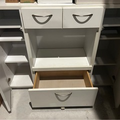 キッチン　カウンター　収納
の画像