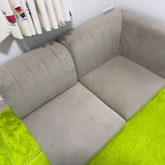 ソファー　カウチ　ベッド　ローソファ レイアウト自由 の画像