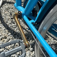 子供用自転車 24インチ　水色 の画像