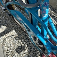 子供用自転車 24インチ　水色 の画像