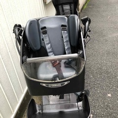 ヤマハ電動アシスト自転車 チャイルドシート付きの画像