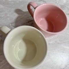 【無料・貰ってください】マグカップ2個とティーポットのセットの画像