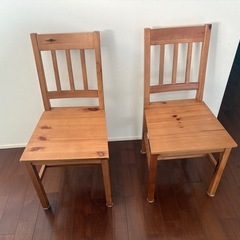 （木製）椅子の画像