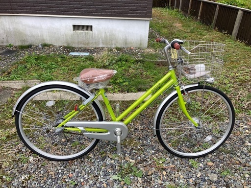 未使用 未登録 自転車 アルミーナ 26インチ 内装3段変速