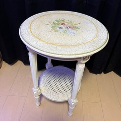 ロココ サイドボード 花台 アンティーク ヨーロッパ 家具 装飾 豪華 姫系の画像