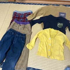 男の子洋服サイズ80〜110の画像