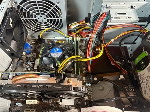 [取引中] デスクトップパソコン Windows11 25H2 CPU i5-6400 メモリ16GB GTX750Ti SSD128