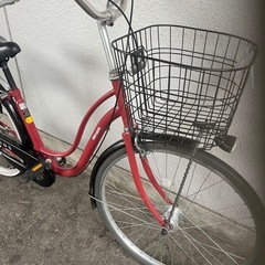 １０J261　ホームサイクル２６サイズ　オートライト付き　自転車専門店の中古車です★　【消費税込み・防犯登録６００円込み】の画像