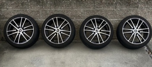 美品？　Laffite（ラフィット）　17インチ7J  114.3  IN38 205/45/17