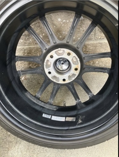 美品？　Laffite（ラフィット）　17インチ7J  114.3  IN38 205/45/17
