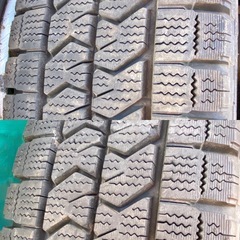値下げ❗️トヨタダイナ　デュトロホイール付き　　ブリヂストンスタッドレス205/70R17.5 115/113 W989の画像