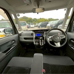 【支払総額22万円】h27年式タントカスタム車検令和9年10月機関良好 フルセグTV Bluetooth パワスラ 人気車種！の画像