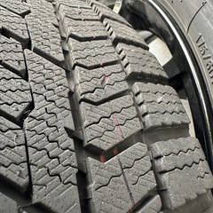 16インチ スタッドレスタイヤ&アルミホイール４本セット(クロスビー、イグニス、アクア)の画像