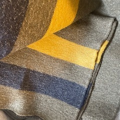 BasShu バッシュ IZM woolen mills ブランケット　約180×130 　大型の画像