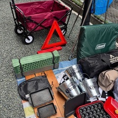 キャンプ道具一式セット！車中泊ならこれだけで遊べます！！の画像