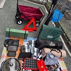 キャンプ道具一式セット！車中泊ならこれだけで遊べます！！の画像